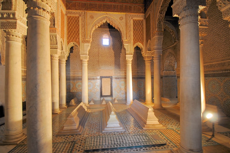 Attraction touristique à Marrakech, Maroc