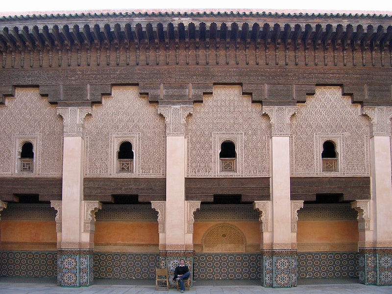 Site historique à Marrakech, Maroc
