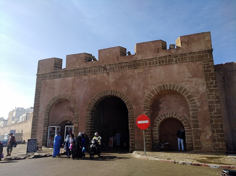 Site historique à Essaouira, Maroc