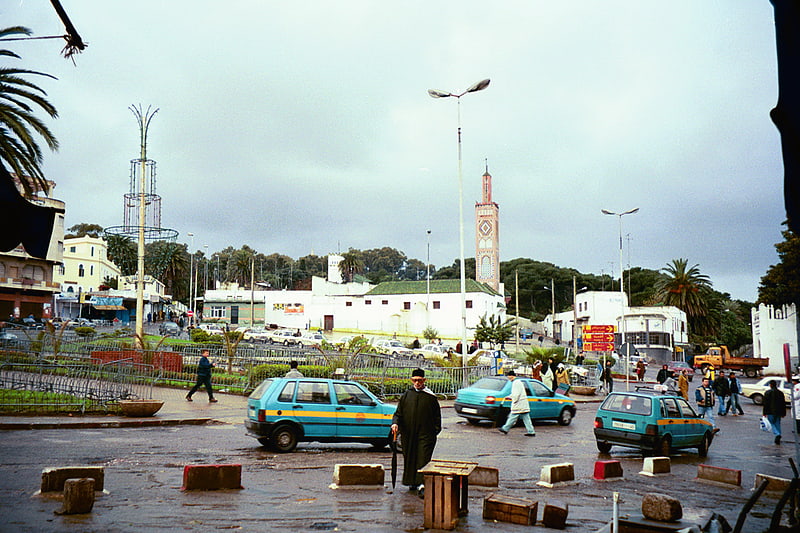 Historical landmark in Tangier, Morocco