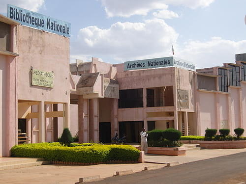 Library in Bamako, Mali