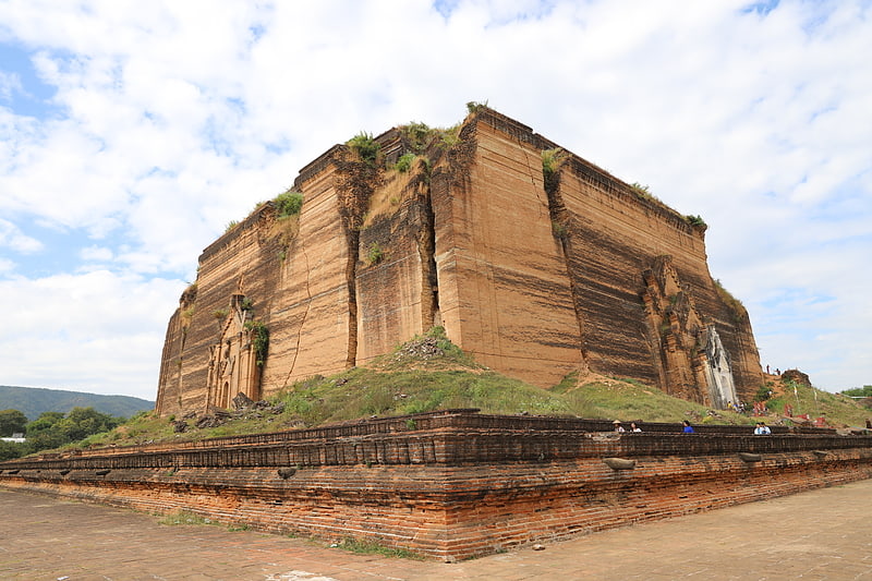 Pagoda in Mingun, Myanmar (Burma)