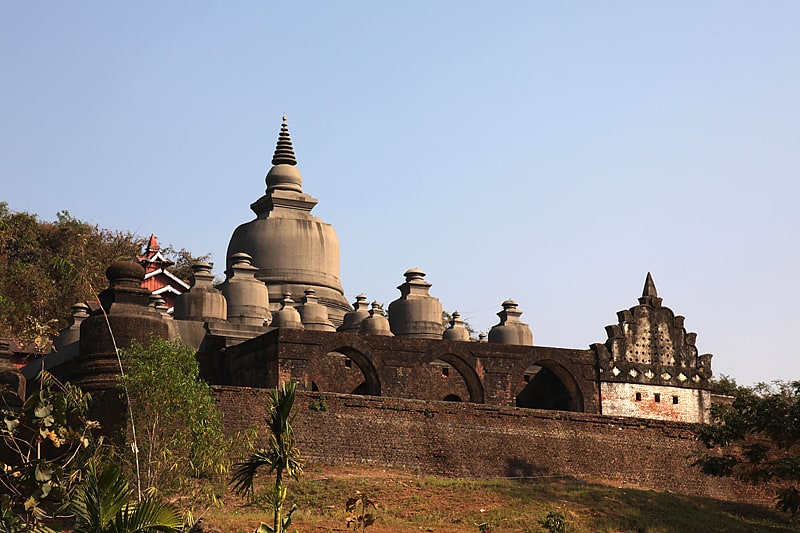 Temple in Mrauk U, Myanmar (Burma)