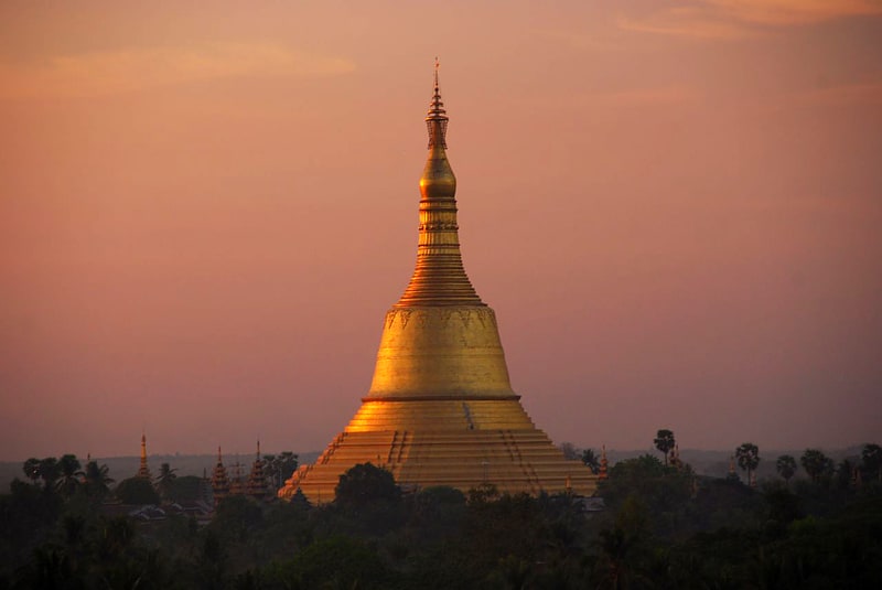 Temple in Bago, Myanmar (Burma)