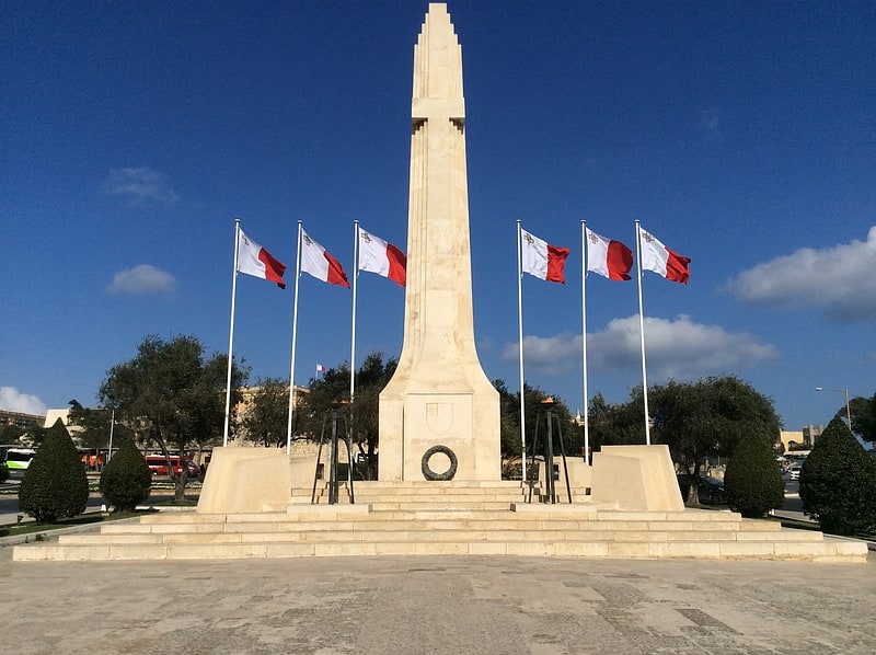 Monumento en Floriana, Malta