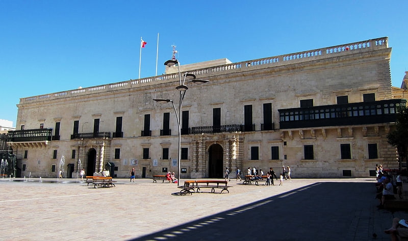 Palace in Valletta, Malta