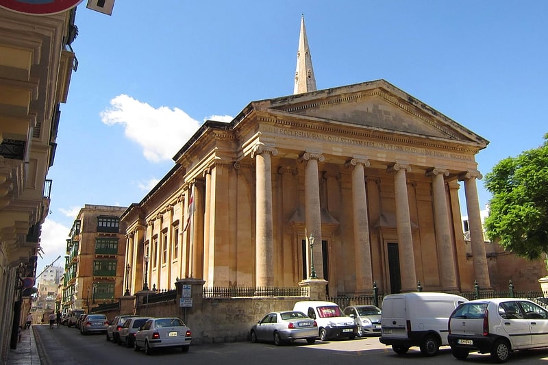 Iglesia colegial en La Valeta, Malta