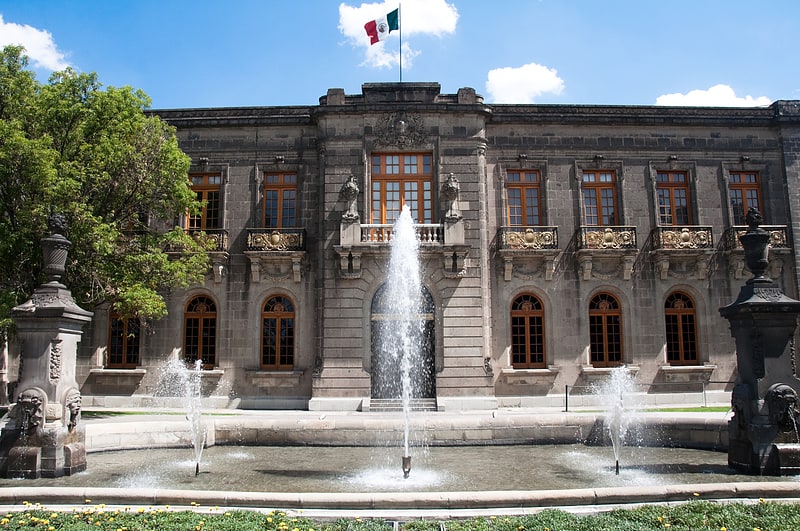 Schloss in Mexiko-Stadt, Mexiko