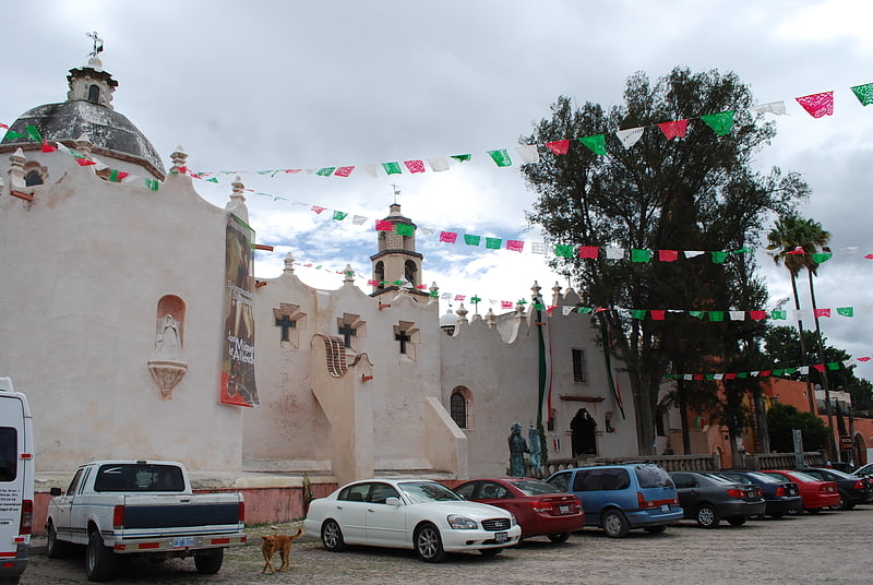 Edificación en Atotonilco, México