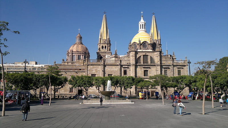 Catedral en Guadalajara, México