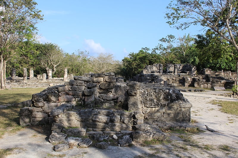 Sitio arqueológico en México