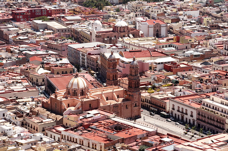 Catholic cathedral in Zacatecas, Mexico