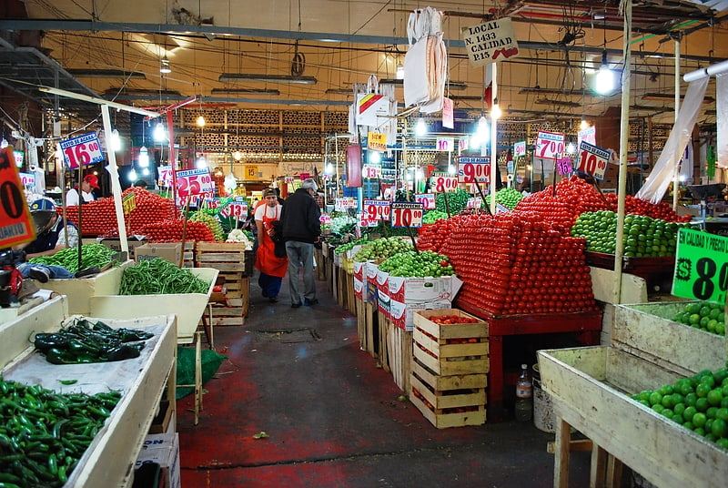 Mercado en la Ciudad de México