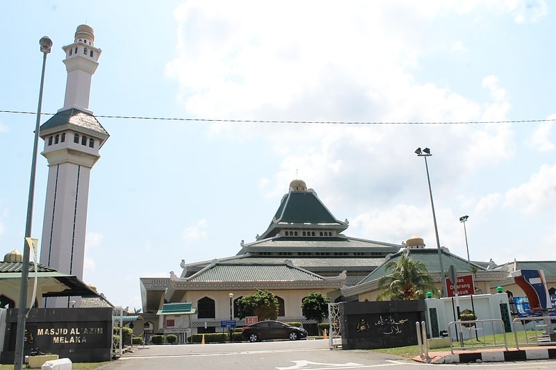Mosque in Malacca City, Malaysia
