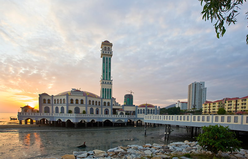Mosque in Tanjung Bungah, Malaysia