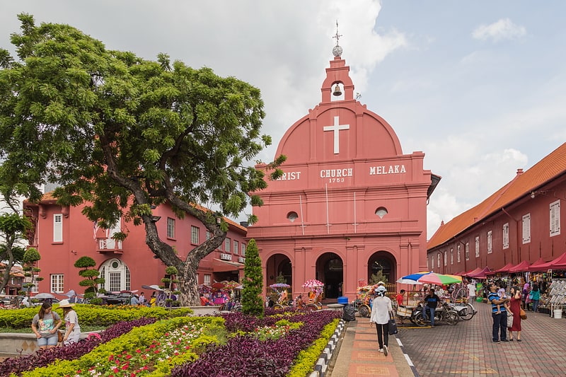 Anglican church in Malacca City, Malaysia