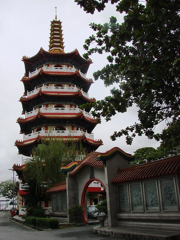 Taoist temple in Sibu, Malaysia