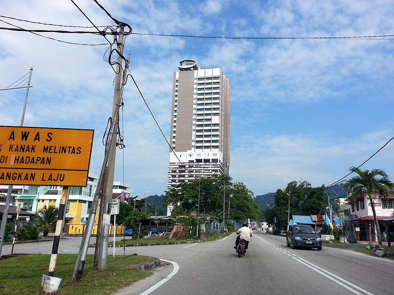 Town in the Penang Island, Malaysia