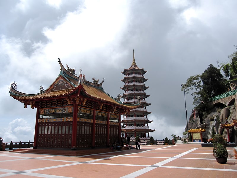 Buddhist temple in Genting Highlands, Malaysia