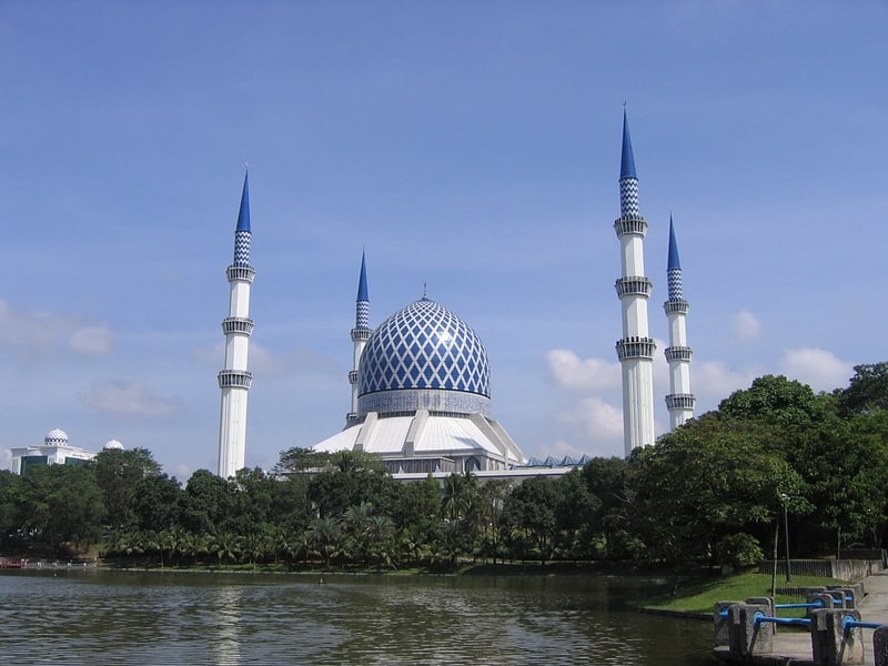 Mosque in Shah Alam, Malaysia