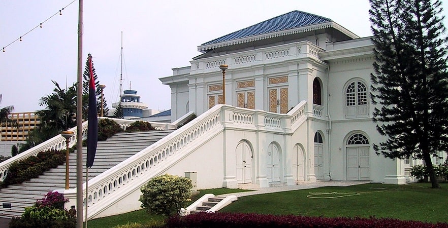 Palast in Johor Bahru, Malaysia