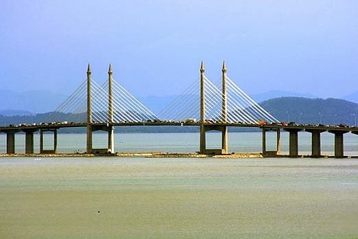 Box girder bridge in Malaysia