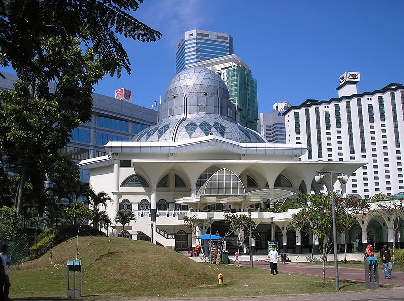 Meczet w Kuala Lumpur, Malezja