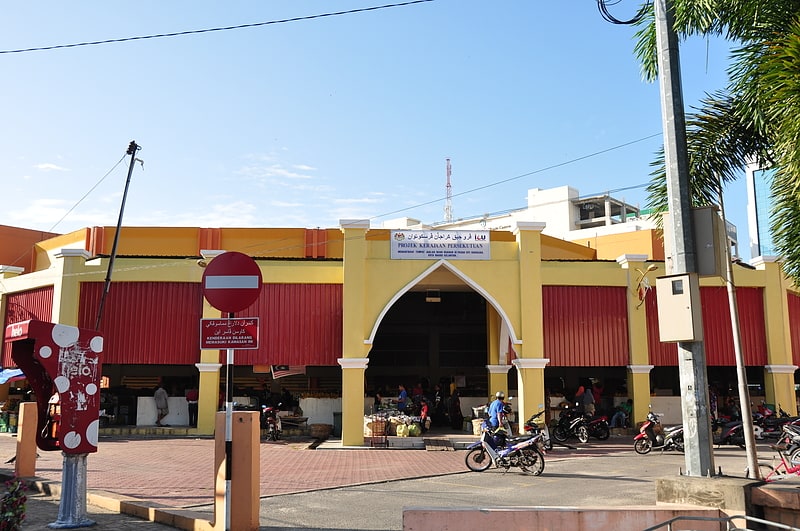 Market in Kota Bharu, Malaysia