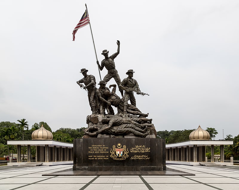 Pomnik wojenny w Kuala Lumpur