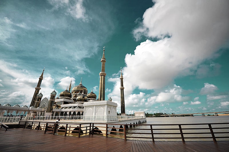 Moschee in Kuala Terengganu, Malaysia