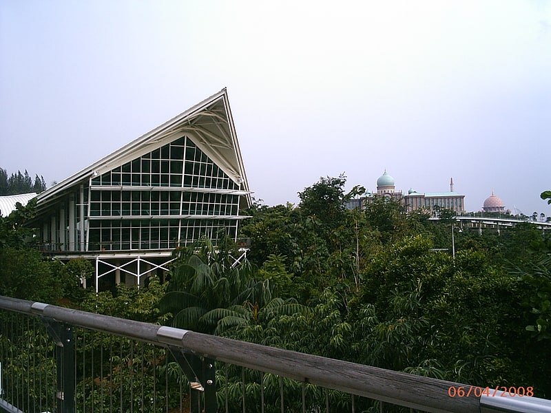 Botanical garden in Putrajaya, Malaysia