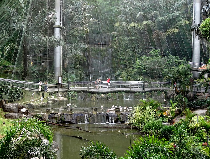 Animal park in Kuala Lumpur, Malaysia