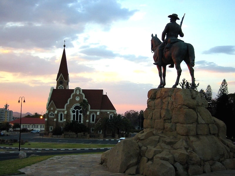 Monument in Windhoek, Namibia
