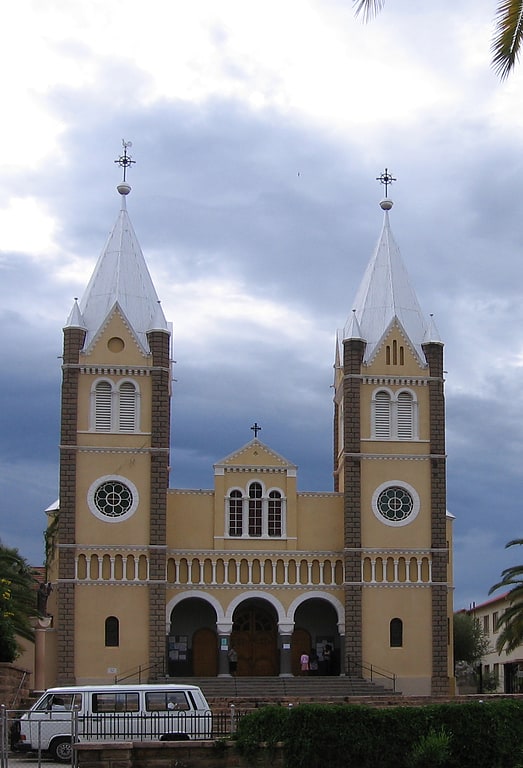 Catholic cathedral in Windhoek, Namibia