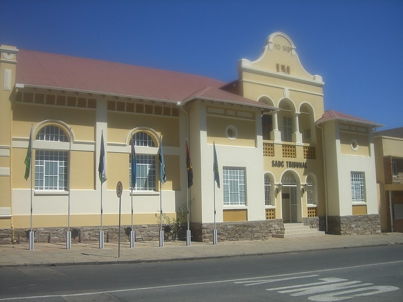 Historical landmark in Windhoek, Namibia