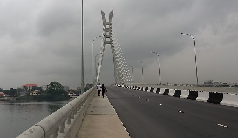 Cable-stayed bridge in Nigeria