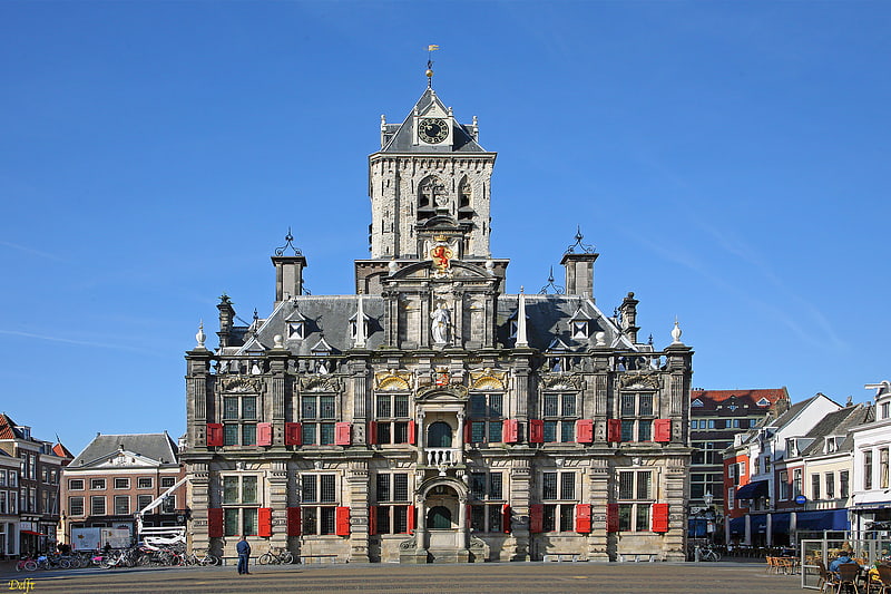 Building in Delft, Netherlands