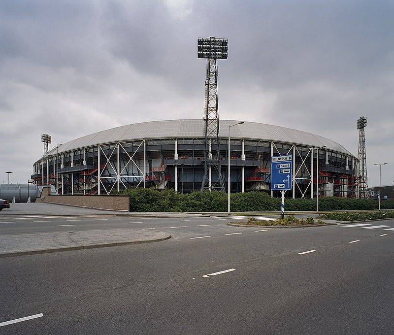 Stadium in Rotterdam, Netherlands