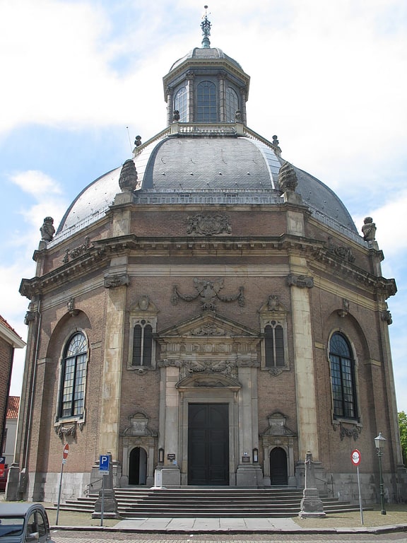 Kirche in Middelburg, Niederlande
