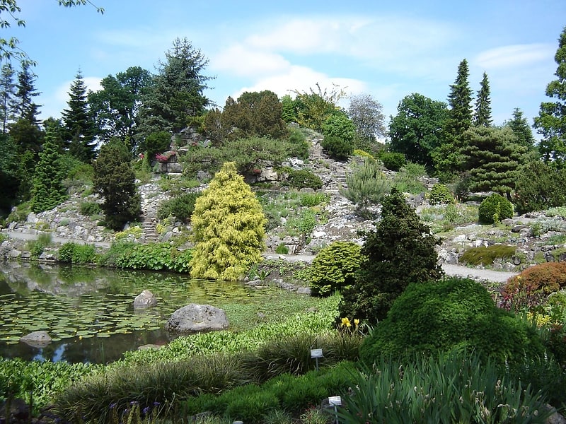 Botanical garden in Utrecht, Netherlands