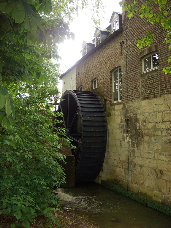 Water mill in Heerlen, Netherlands