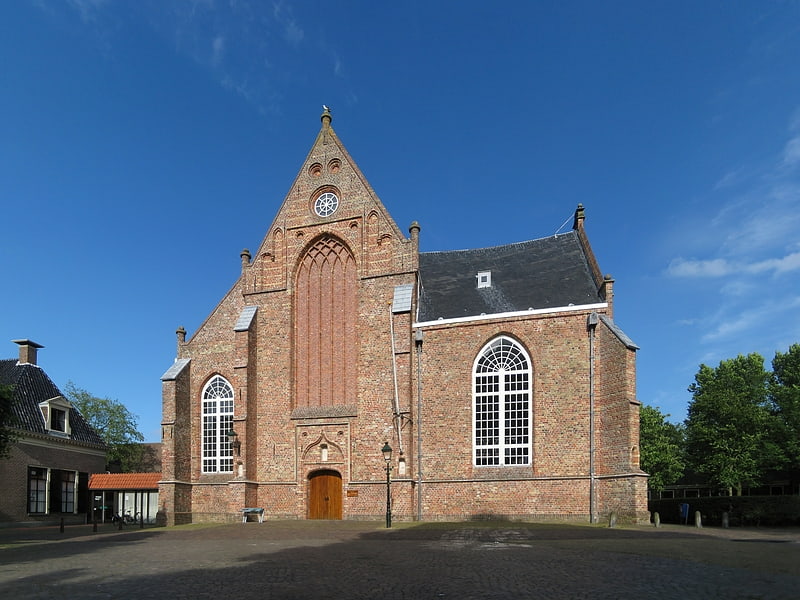 Historical landmark in Leeuwarden, Netherlands