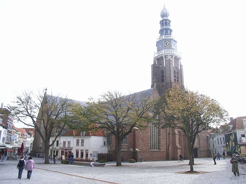 Protestant church in Vlissingen, Netherlands