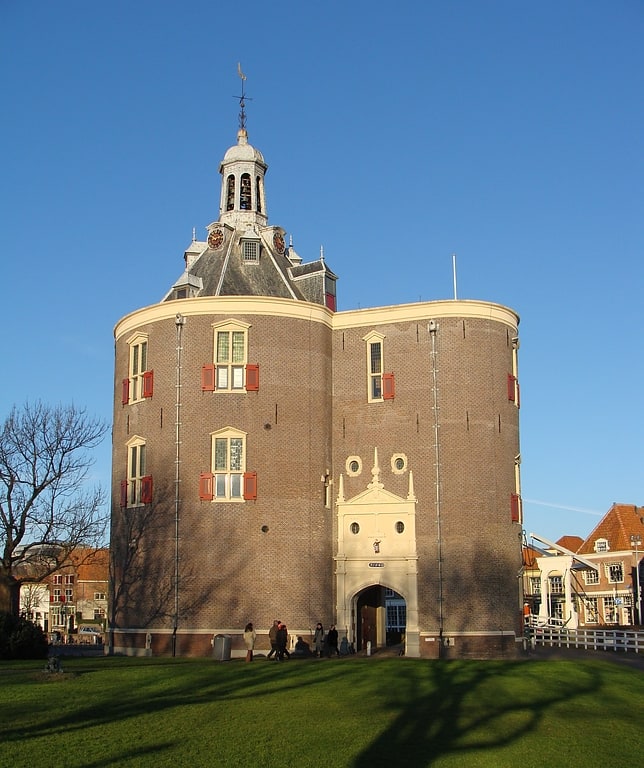 Historical landmark in Enkhuizen, Netherlands