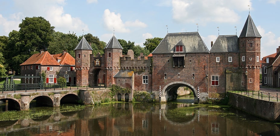 Historical landmark in Amersfoort, Netherlands