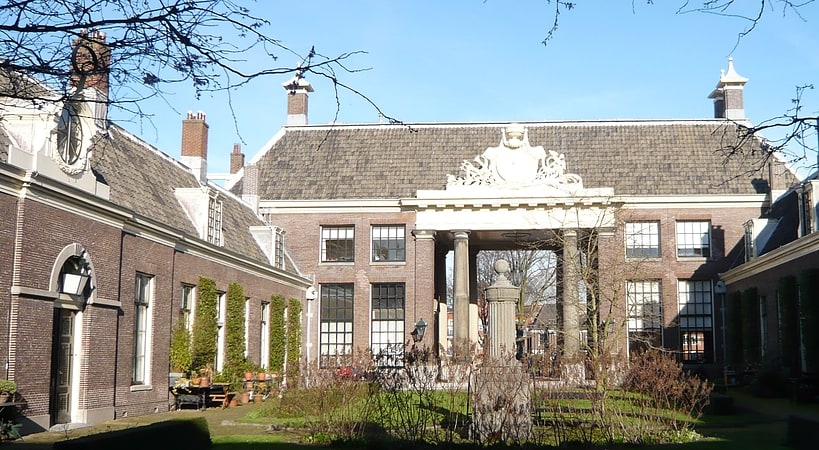 Monument in Haarlem, Netherlands
