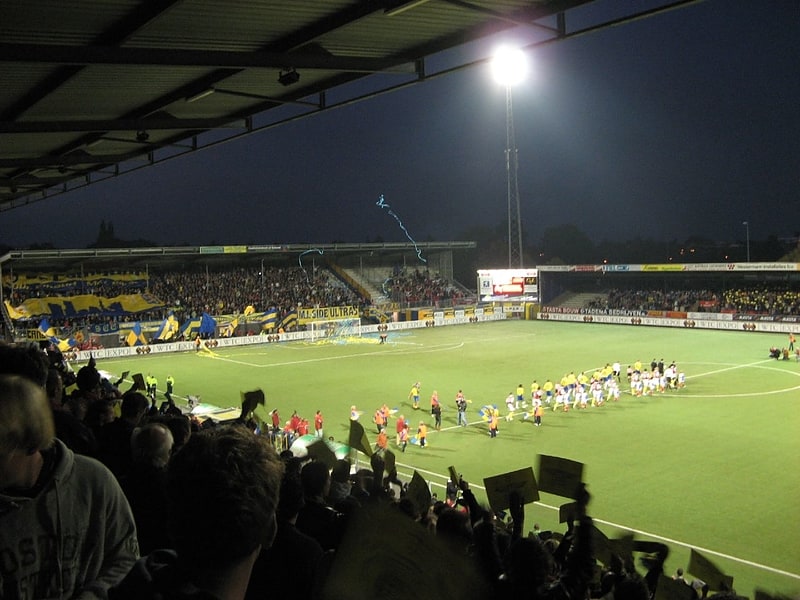 Stadion in Leeuwarden, Niederlande