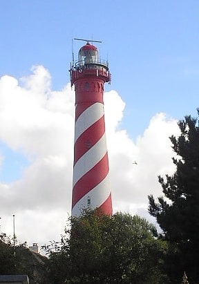 Lighthouse in Burgh-Haamstede, Netherlands