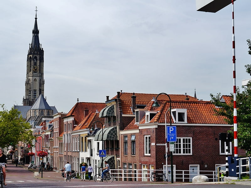 Kirche in Delft, Niederlande