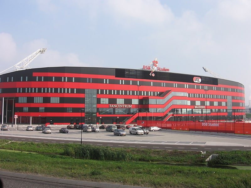 Stadium in Alkmaar, Netherlands